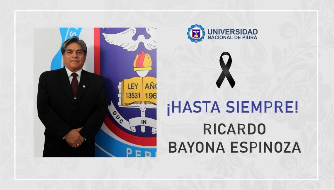 Defuncion Ricardo Bayona