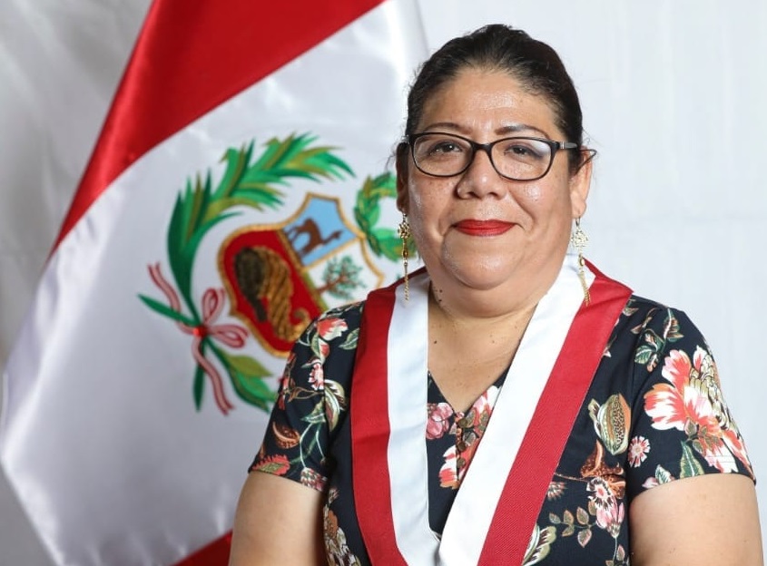 Angélica Palomino Saavedra, actual Congresista de la República