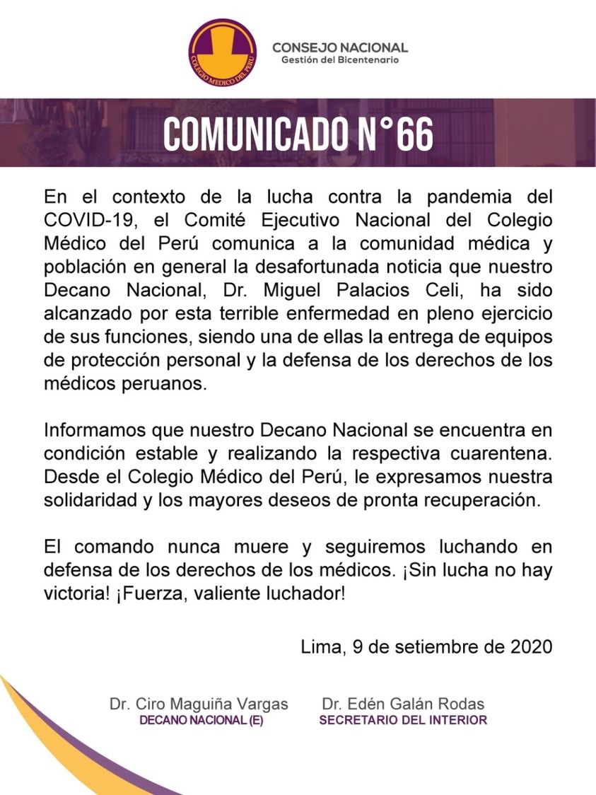 Colegio Medico Covid