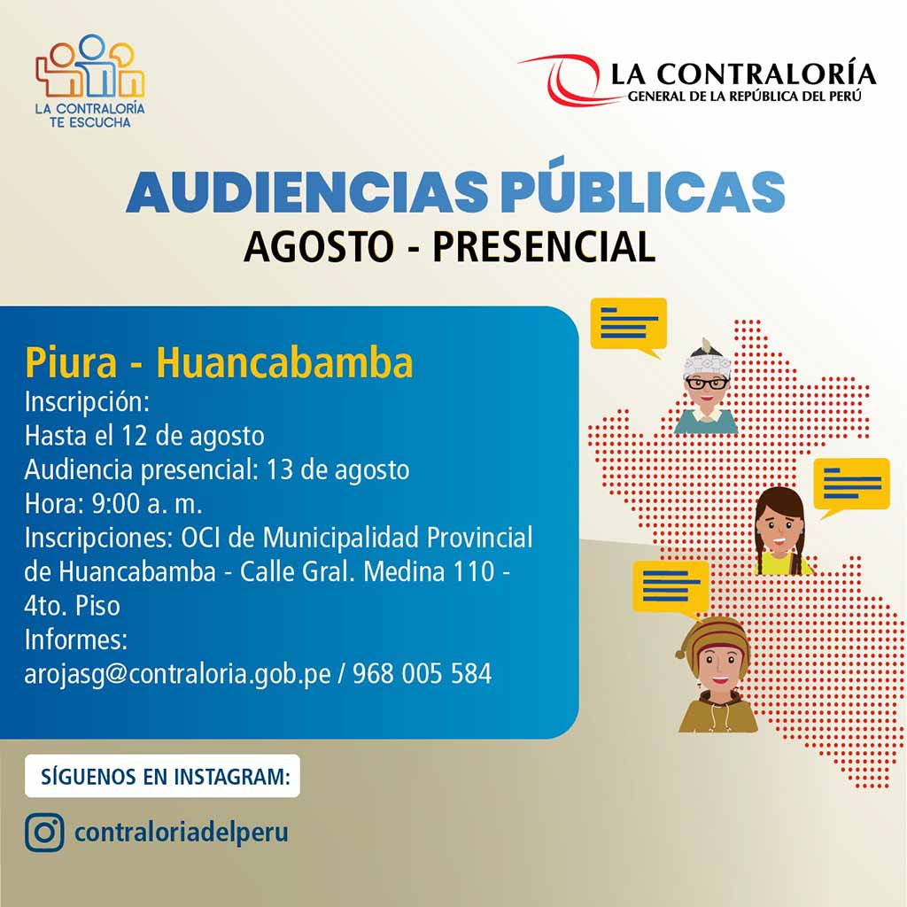 Audiencia Huancabamba