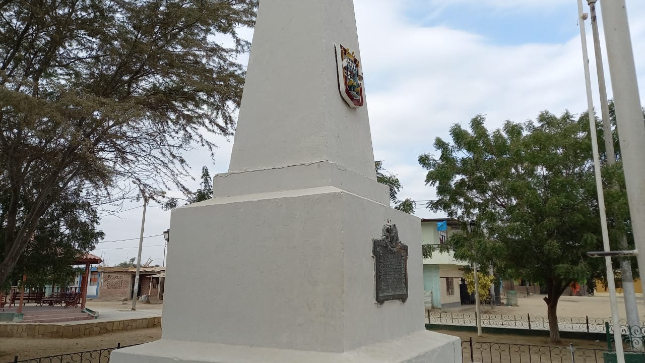 Obelisco de Tangarará se afectó por sismo de 6.1. grados