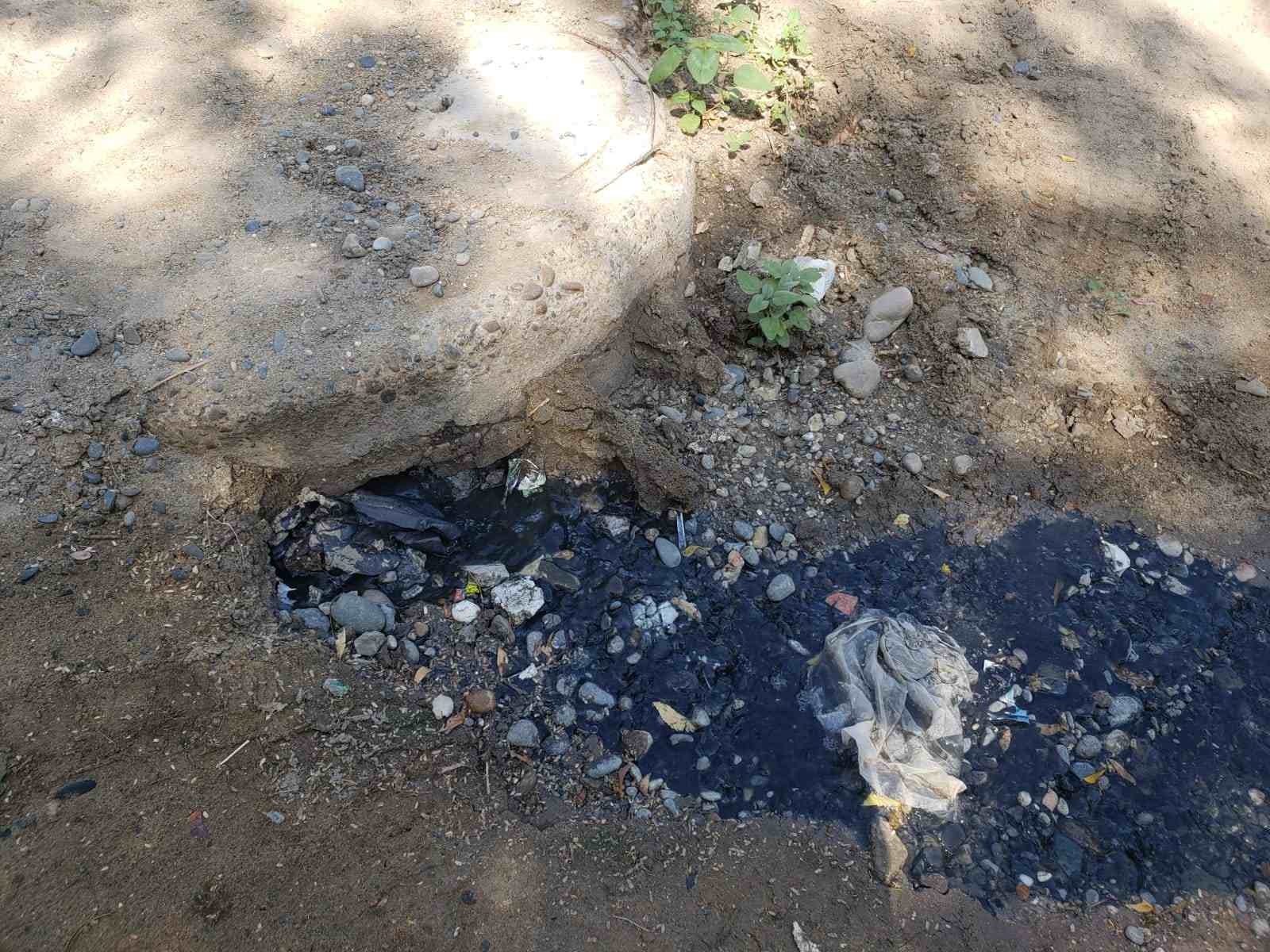 Afloramiento aguas servidas Canal Biaggio Arbulu 2