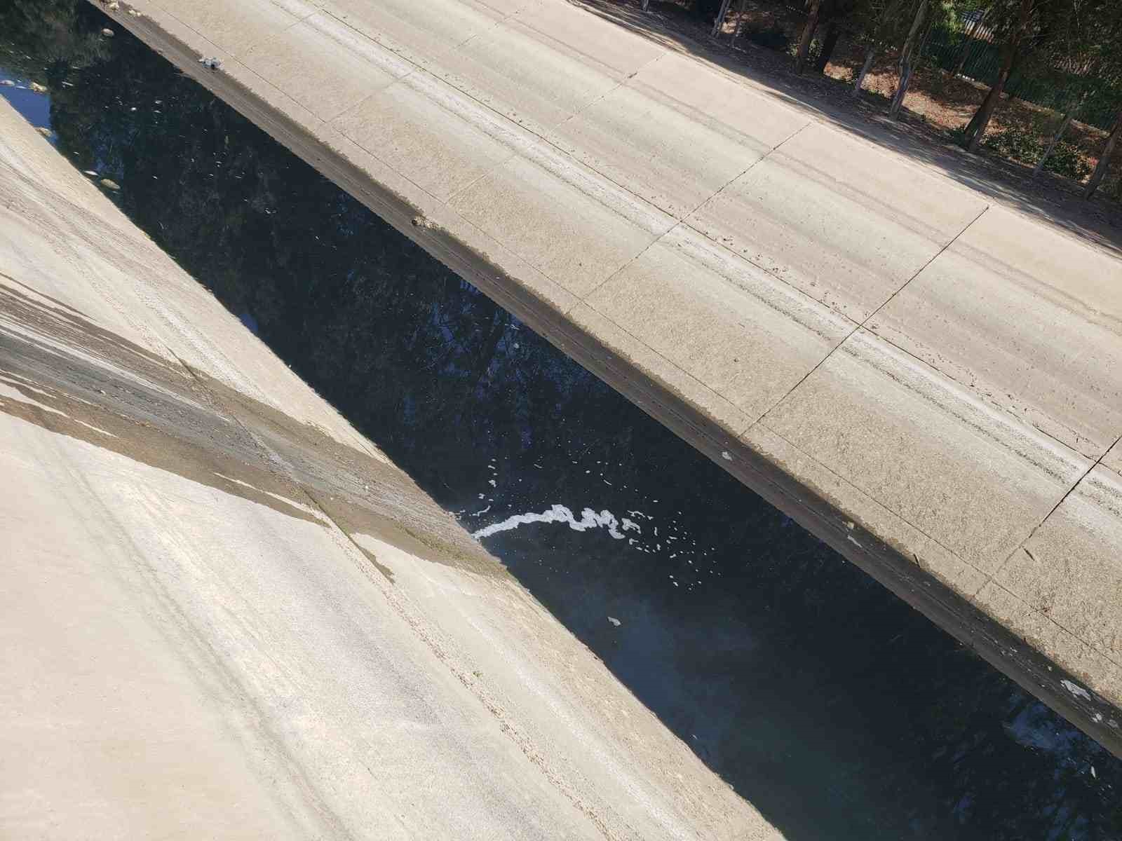 Afloramiento de aguas servidas y que caen al Canal Biaggio Arbulu