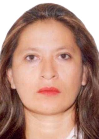 Sandrita María Córdova Peña, candidata 1 del RUNA