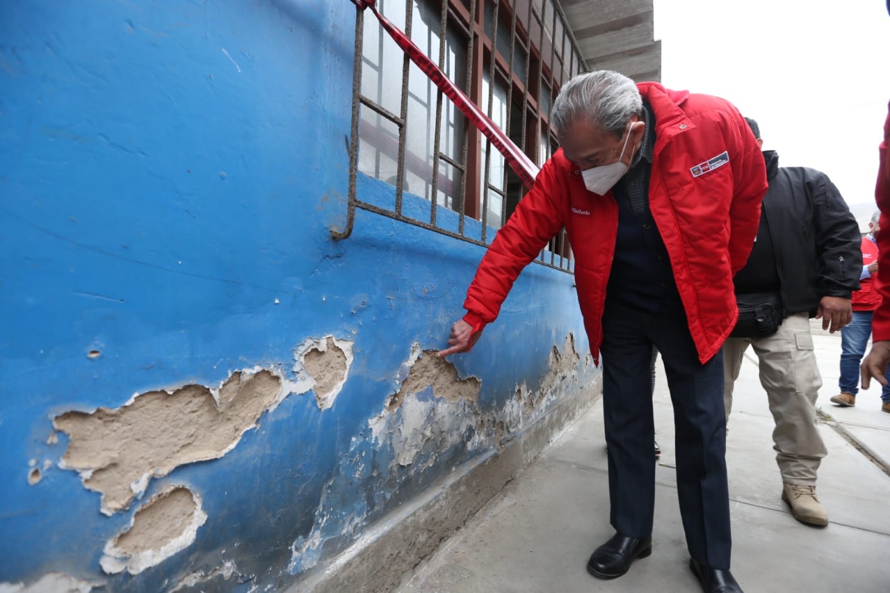 Colegios afectados por sismo 2