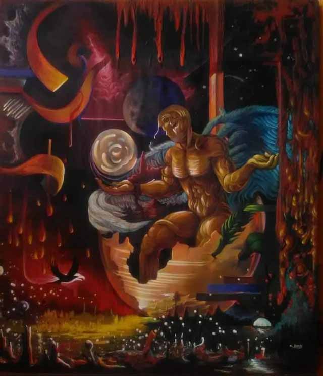 Obra de Dandy Vilmer Ruiz Estrada