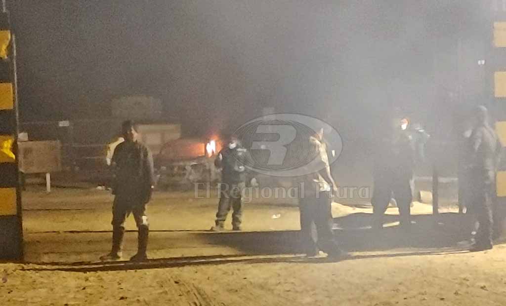 camioneta incendiada