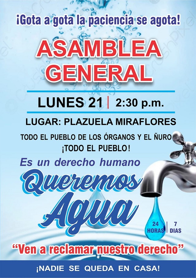 Asamblea general El Nuro