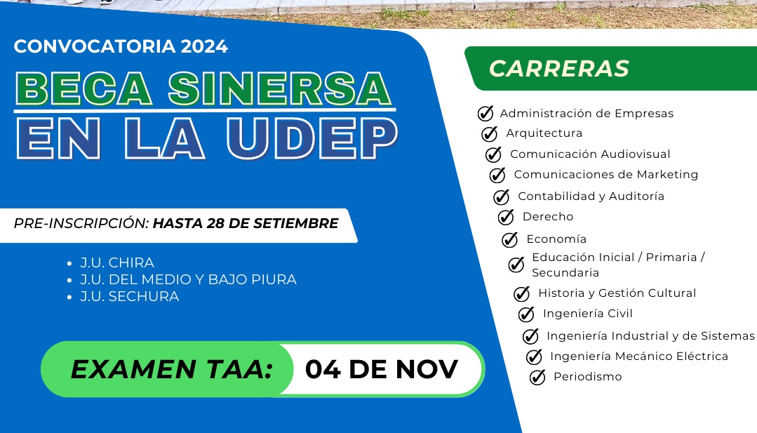 Becas Sinersa 2024