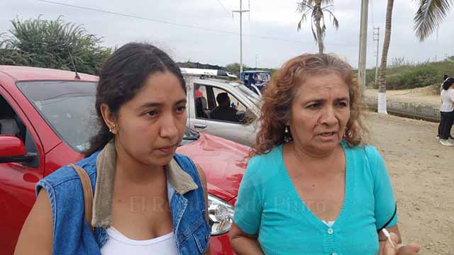 familiares de ahogados