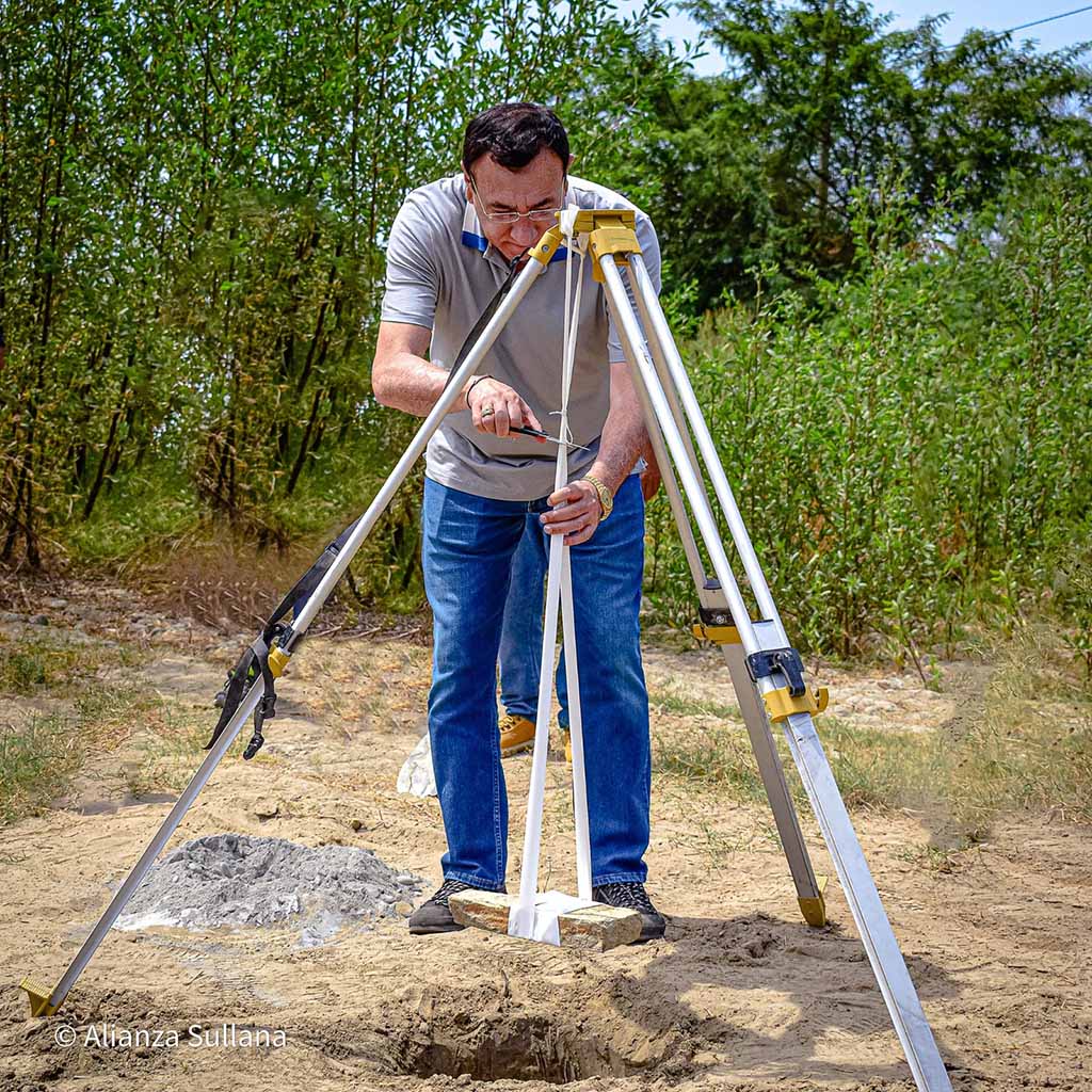 Lander primera piedra