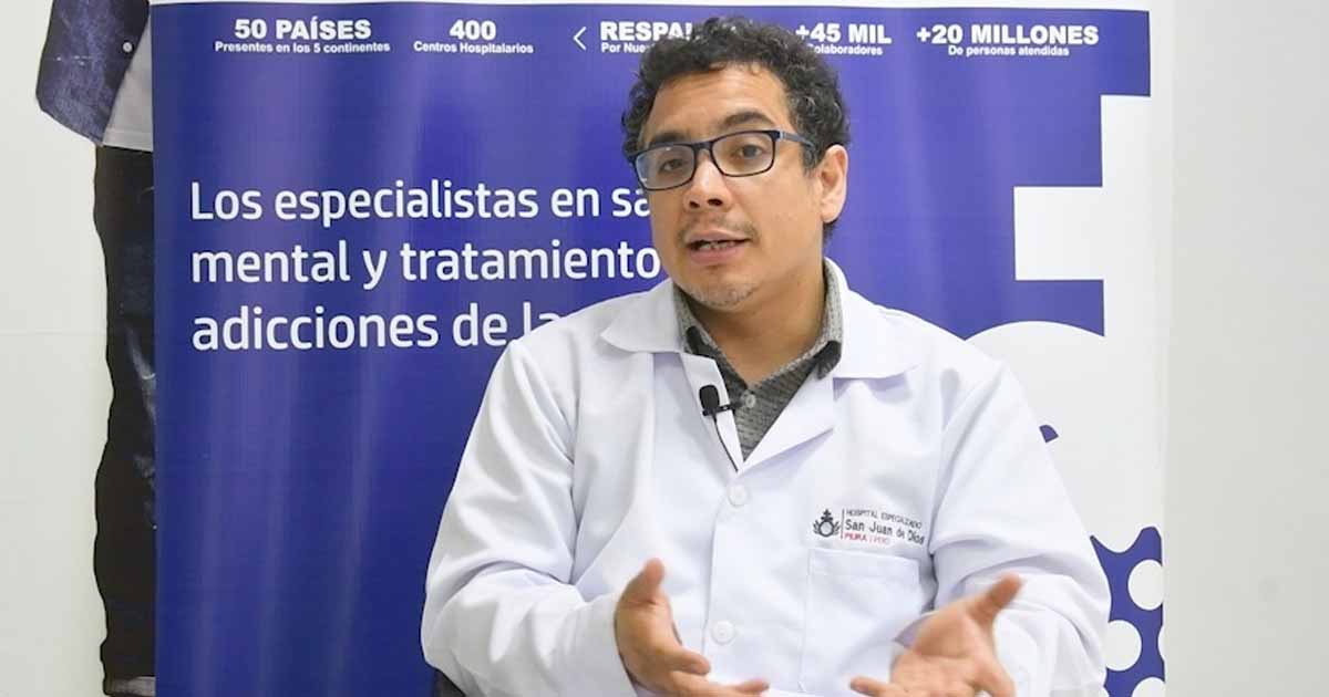 Diego Neyra, Director Médico del Hospital Especializado San Juan de Dios de Piura.