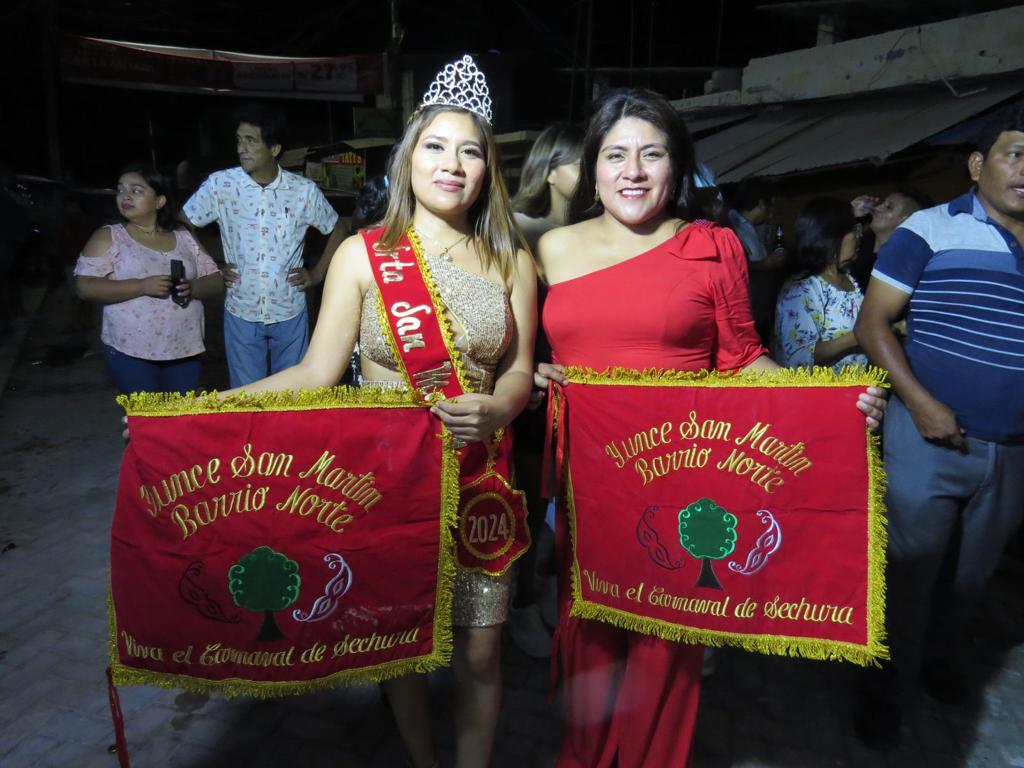 Soberana Carnaval 2024 de yunza "San Martín" Anahys Montes Chapilliquén