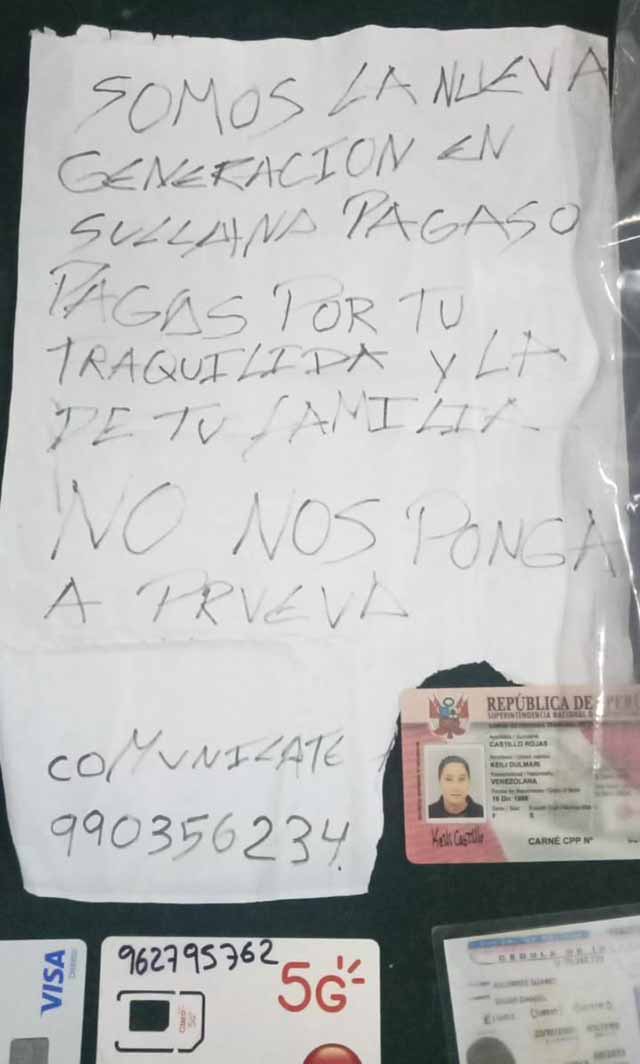 extorsiones