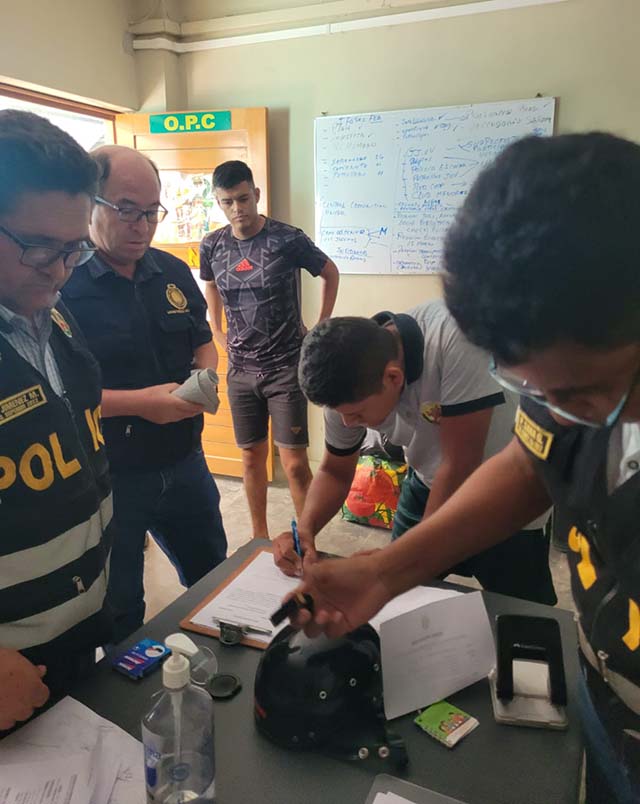 intervienen policias de La Union 1