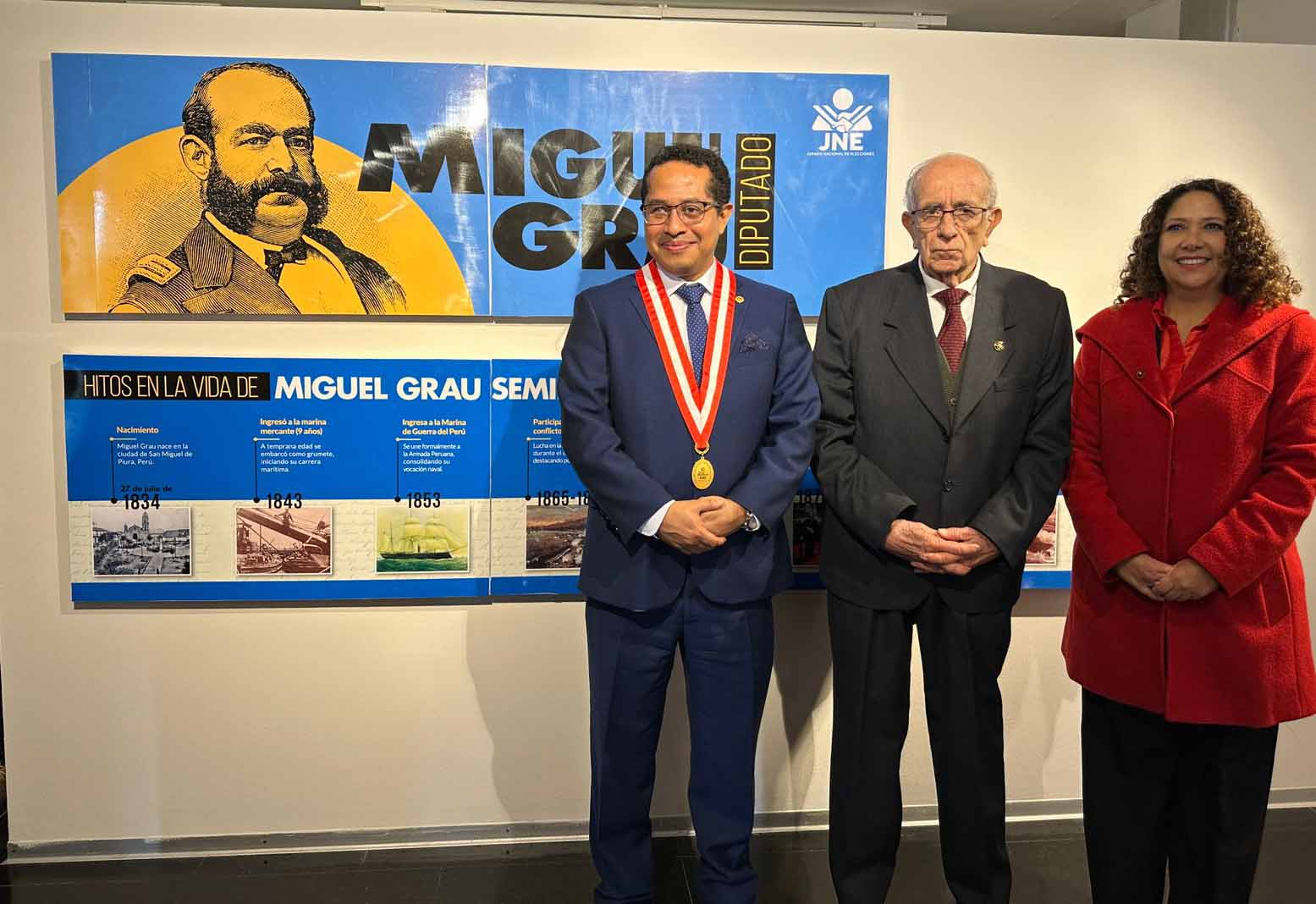 Bisnieto de Miguel Grau