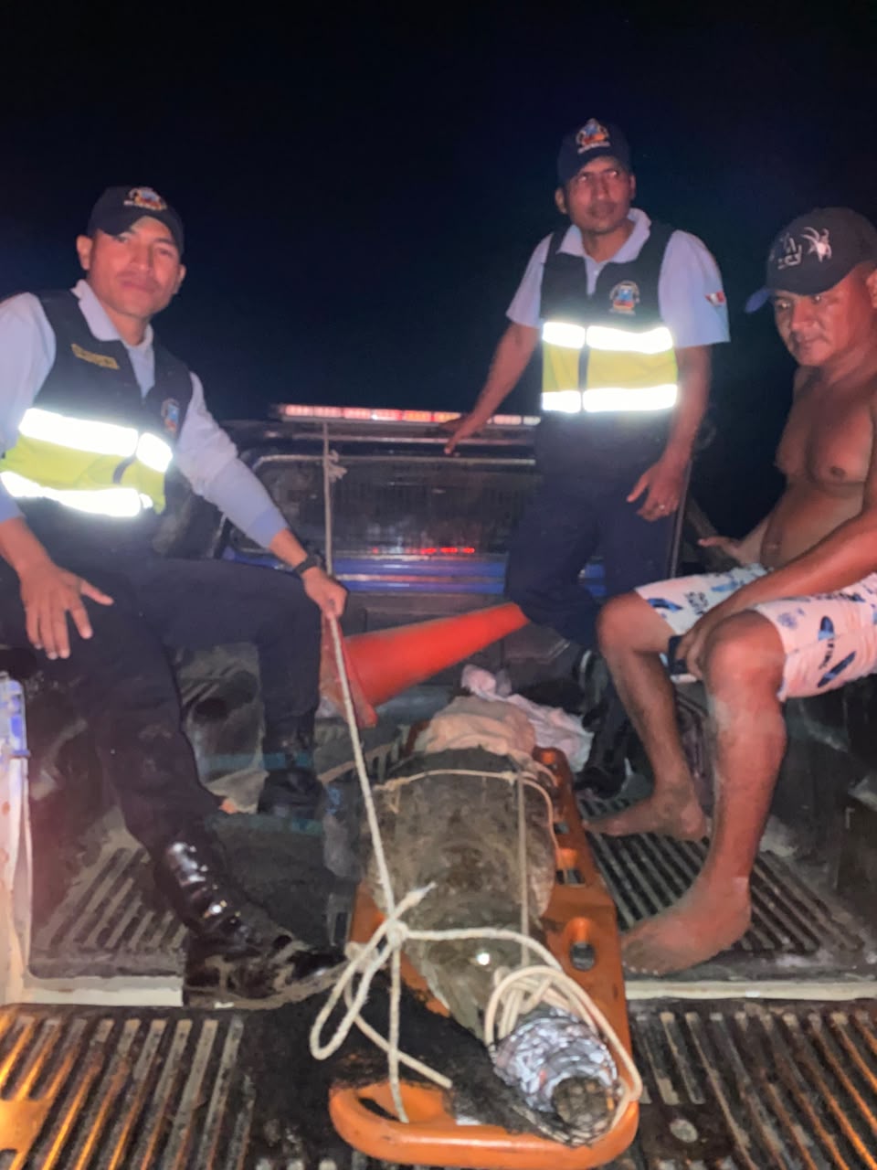 capturan a cocodrilo 2