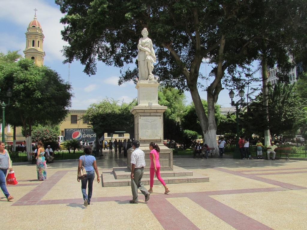 Plaza de Armas de la ciudad de Piura