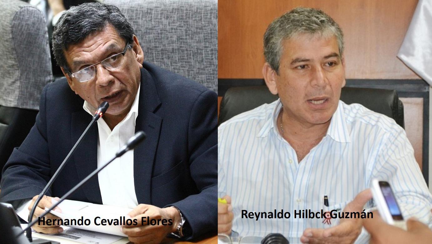 Hernando Cevallos y Reynaldo Hilbck