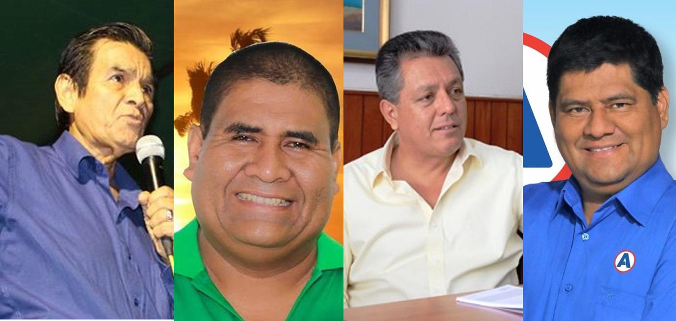 Isaías Vásquez, Power Saldaña, Coco Camino y Mario Quispe
